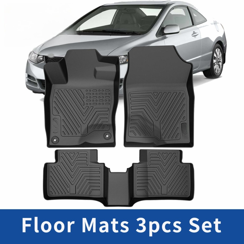 Car Floor Mat Rubber - 3Pcs Car Floor Mats for 2016
