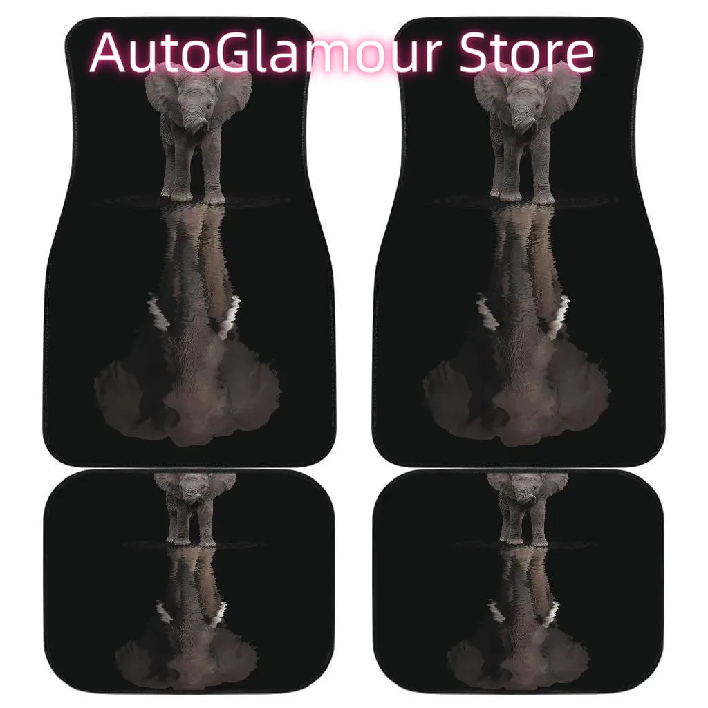 Car Accessories Amazon - Elephant Amazon Forest in black theme