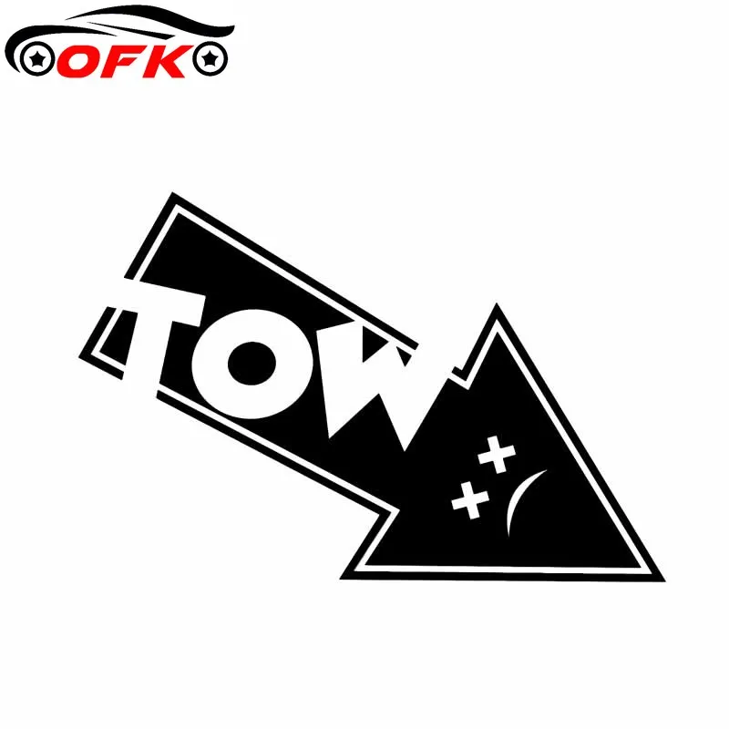 Car Accessories Racing - Kéo Móc Mũi Tên Vinyl Decal