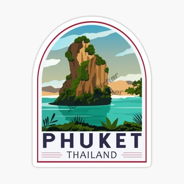 T Thailand Flag Landscape Embl - đánh giá và giá Car Accessories Thailand