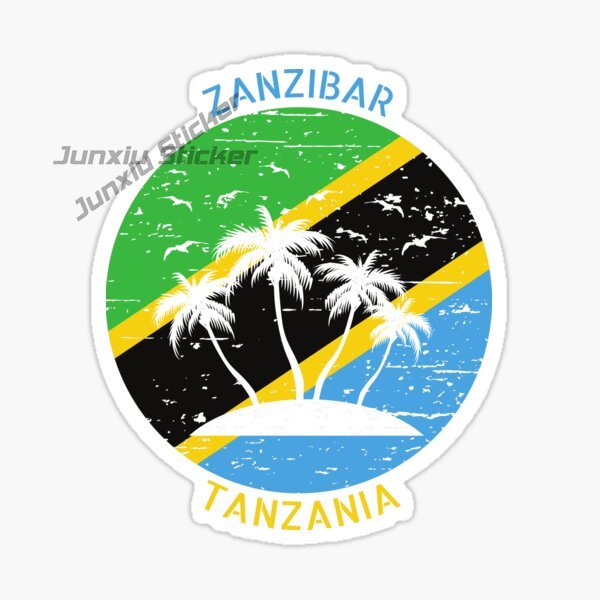 TANZANIA ZANZIBAR Flag Car Sti - đánh giá và giá Car Accessories Zanzibar
