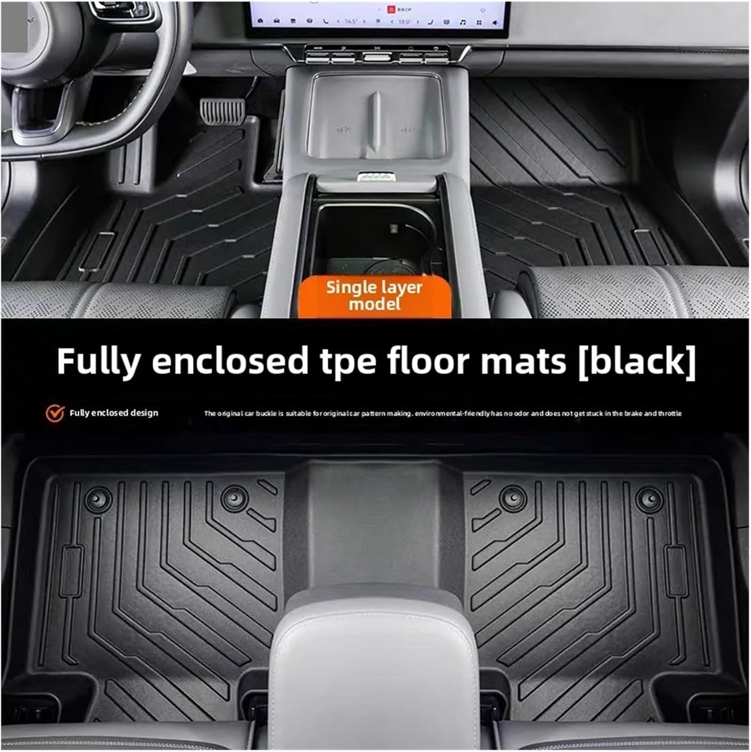 TPE Floor Mats for Zeekr 7X 20 - đánh giá và giá Car Floor Mat Rubber