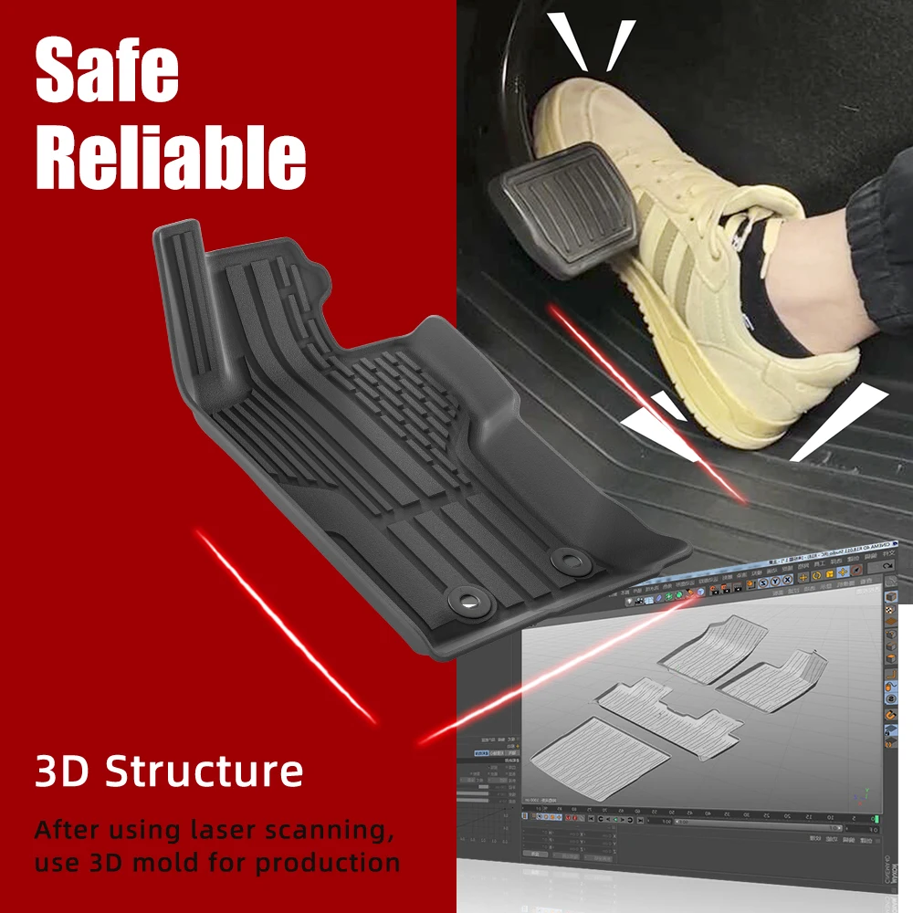 TPE Car Floor Mats for Haval D - đánh giá và giá Car Floor Mat Rubber