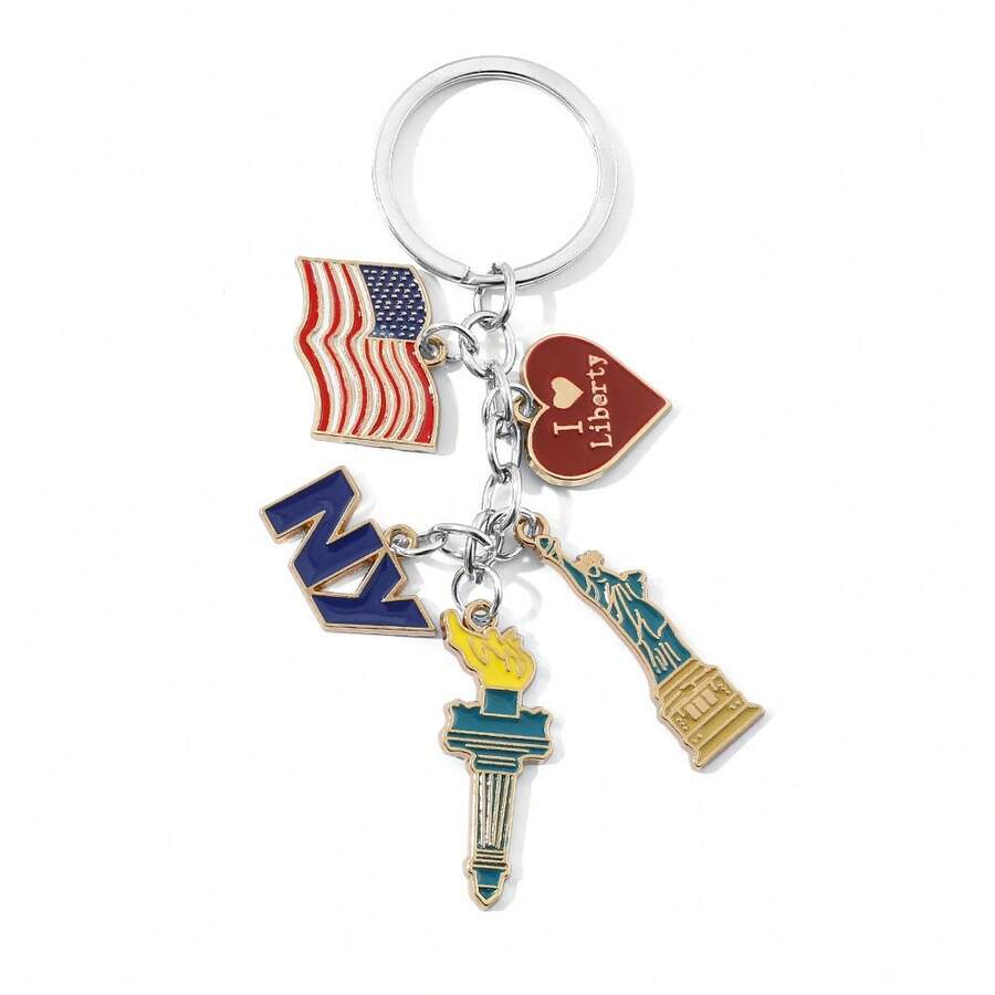 1pc Fashion National Flag Keyc - đánh giá và giá Car Accessories York
