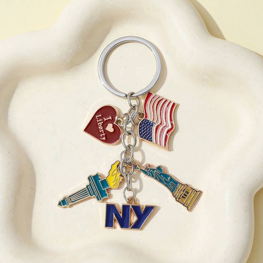 1pc Fashion National Flag Keyc - đánh giá và giá Car Accessories York