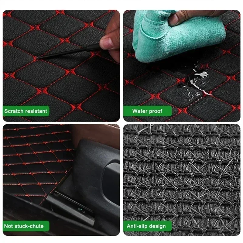 Car Floor Mats 4PCS Universal  - đánh giá và giá Car Floor Mat Rubber