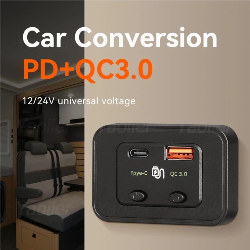 48W 12V USB Outlet Panel PD 30 - đánh giá và giá Car Accessories Thailand