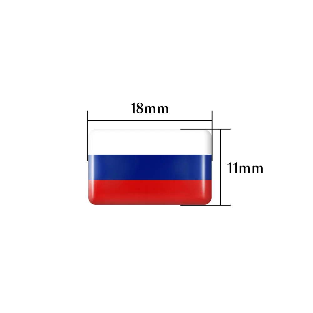 10pcs Epoxy Flags Stickers Car - đánh giá và giá Car Accessories Thailand