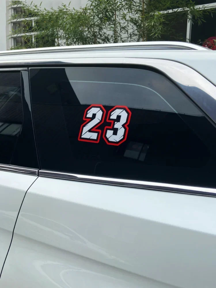 Car Sticker Racing Number 1 2  - đánh giá và giá Car Accessories Racing