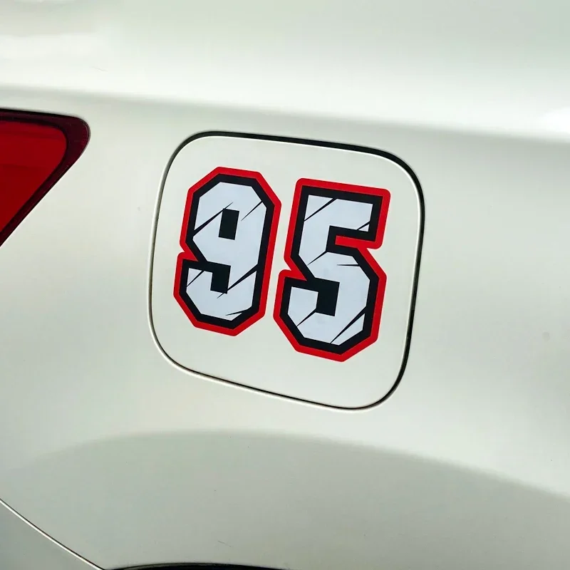 Car Sticker Racing Number 1 2  - đánh giá và giá Car Accessories Racing