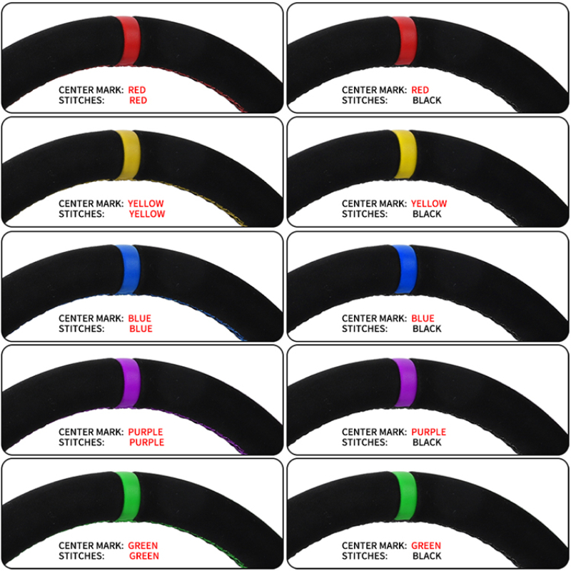 Suede Racing Steering Wheel Su - đánh giá và giá Car Accessories Racing