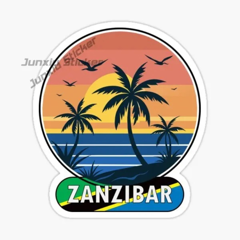 TANZANIA ZANZIBAR Flag Nationa - đánh giá và giá Car Accessories Zanzibar