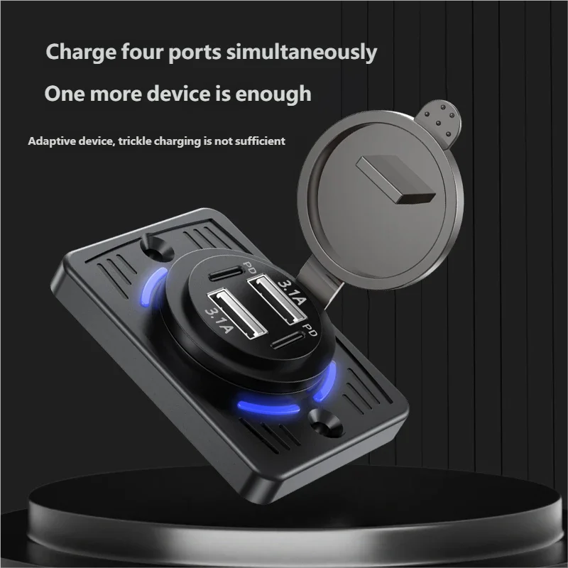 12V-24V Dual USB QC3.0 PD 3.1A - đánh giá và giá Car Accessories Thailand
