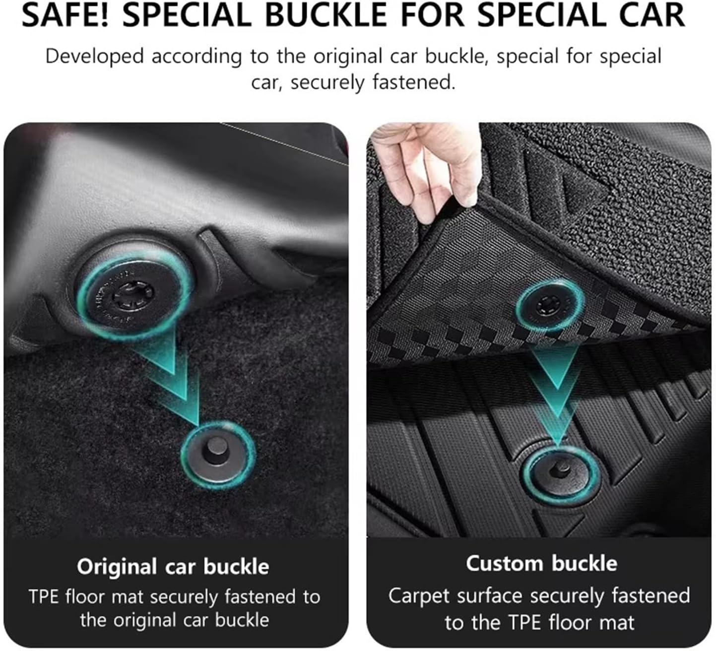 TPE Full Coverage Car Floor Ma - đánh giá và giá Car Floor Mat Rubber