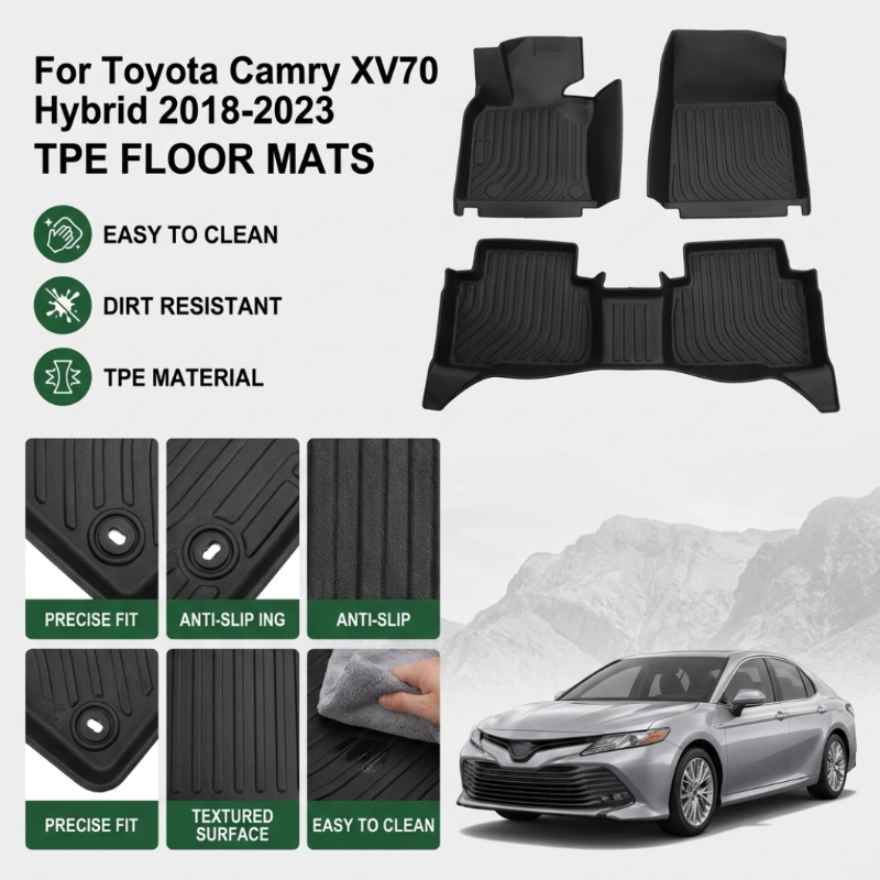 TPE Car Floor Mats For Toyota  - đánh giá và giá Car Floor Mat Rubber