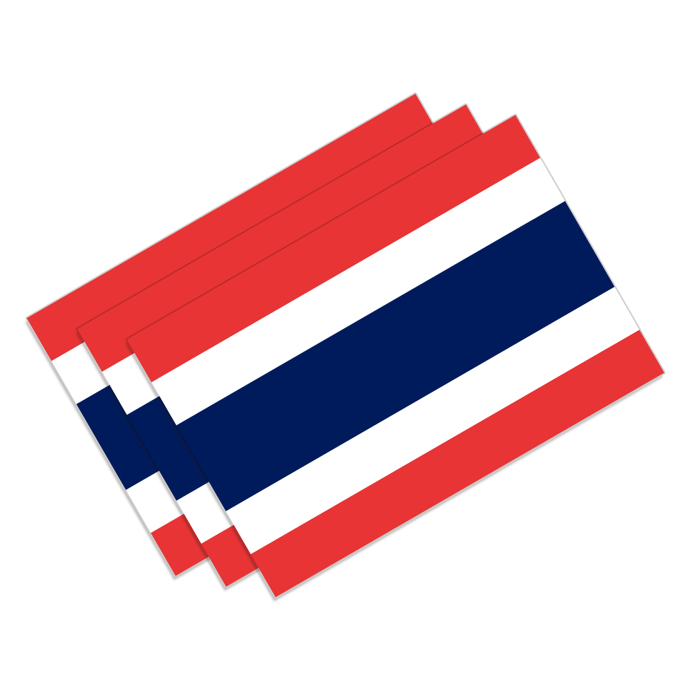 3pcs Thailand Flag Car Sticker - đánh giá và giá Car Accessories Thailand