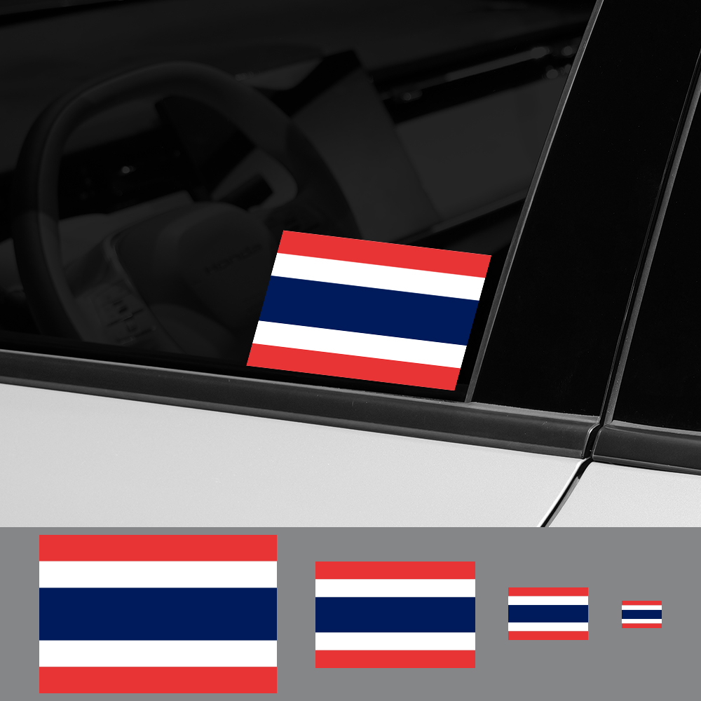 3pcs Thailand Flag Car Sticker - đánh giá và giá Car Accessories Thailand