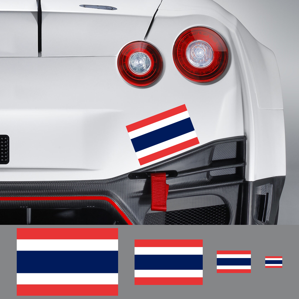 3pcs Thailand Flag Car Sticker - đánh giá và giá Car Accessories Thailand