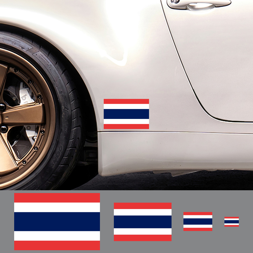 3pcs Thailand Flag Car Sticker - đánh giá và giá Car Accessories Thailand