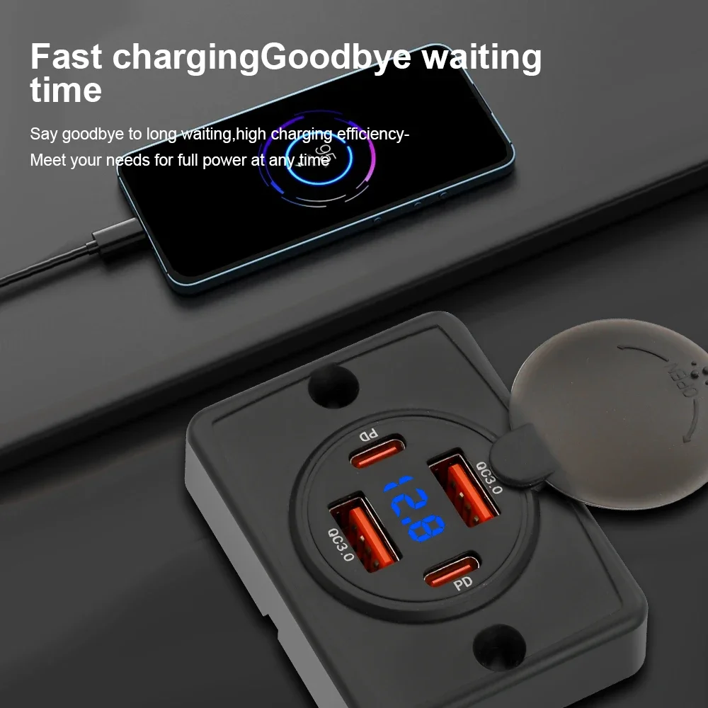 108W Car Charger Socket 12V/24 - đánh giá và giá Car Accessories Thailand